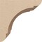 Ekena Millwork 7"W x 7"D x 7"H Wide Olympic Rough Cedar Woodgrain TimberThane Corbel, Primed Tan CORUR07X07X07OLYRCPR - alternate 5